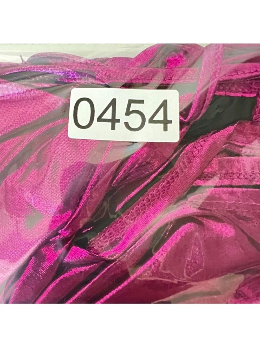 Y2K Metallic Fuchsia Maxi Dress Bustier Open Back Clubwear Party Sz M Rave Birth - Picture 9 of 10